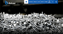 Desktop Screenshot of beksan.com